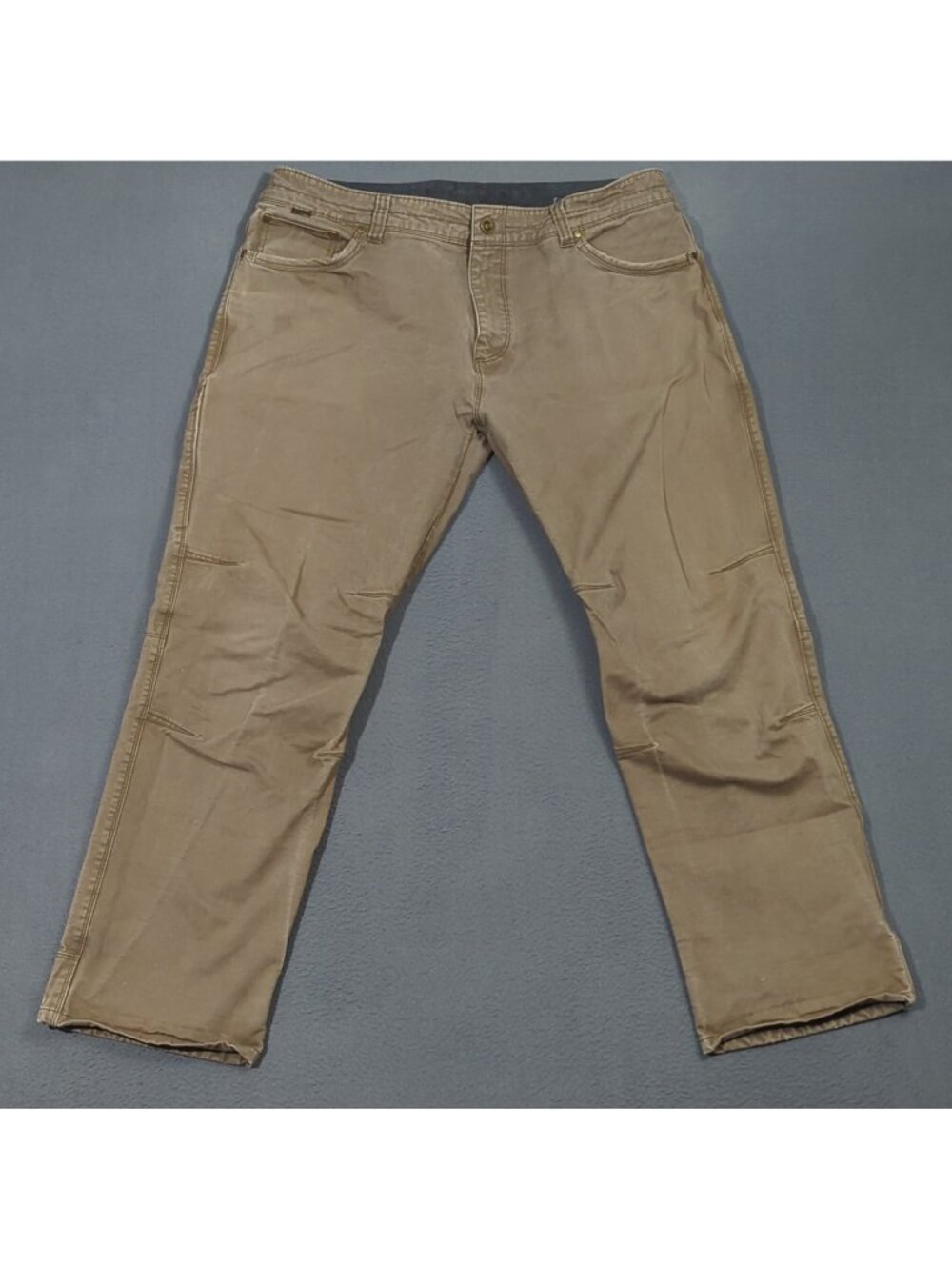 Kuhl Rydr Pants Men's 38x30 Fits 37x29 Brown Cotton Canvas Outdoor Hiking Camp